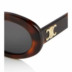 Celine Eyewear Triomphe 01 Oval Sunglasses