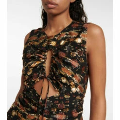 Altuzarra Nome Floral Silk Satin Top -Altuzarra Discount Store unnamed file 14