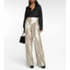 Altuzarra Metallic High-rise Wide-leg Pants -Altuzarra Discount Store unnamed file 151