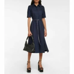 Altuzarra Kieran Denim Midi Dress