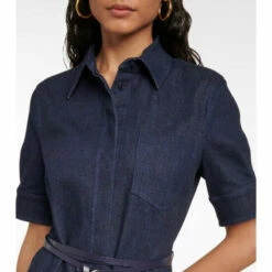 Altuzarra Kieran Denim Midi Dress -Altuzarra Discount Store unnamed file 177