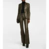 Altuzarra Serge Leather Bootcut Pants