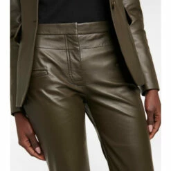 Altuzarra Serge Leather Bootcut Pants -Altuzarra Discount Store unnamed file 187
