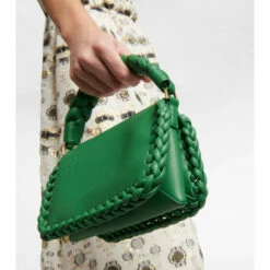 Altuzarra Braid Small Leather Shoulder Bag