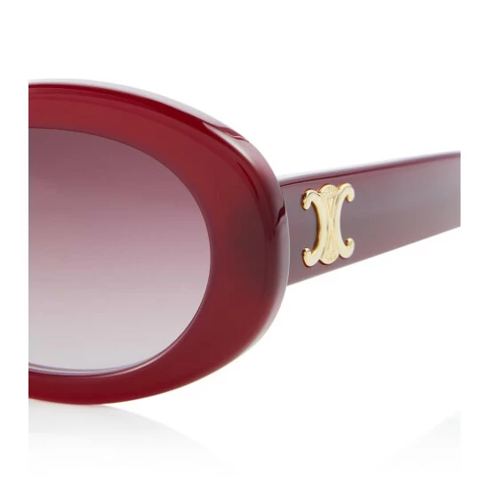 Celine Eyewear Triomphe 01 Round Sunglasses 3 Celine Eyewear Triomphe 01 Round Sunglasses