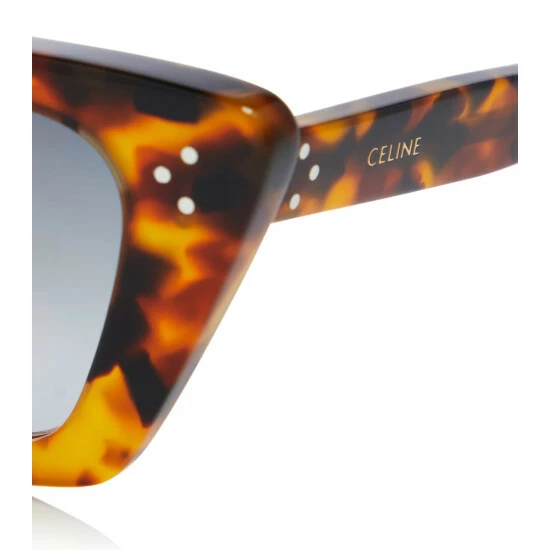 Celine Eyewear Tortoiseshell Cat-eye Sunglasses 3 Celine Eyewear Tortoiseshell Cat-eye Sunglasses