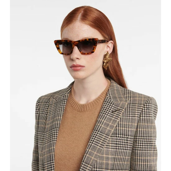 Celine Eyewear Tortoiseshell Cat-eye Sunglasses 6 Celine Eyewear Tortoiseshell Cat-eye Sunglasses - Image 4