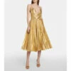 Altuzarra Winda Pleated Midi Dress