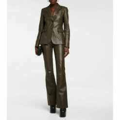 Altuzarra Fenice Leather Blazer