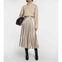 Altuzarra Sif Pleated Midi Skirt