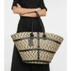 Altuzarra Watermill Large Raffia Tote