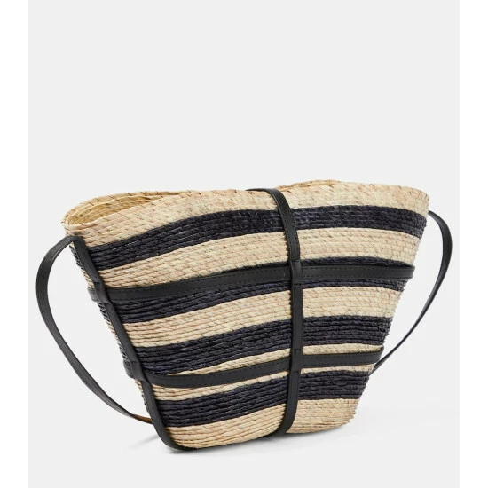 Altuzarra Watermill Striped Raffia Crossbody Bag 5 Altuzarra Watermill Striped Raffia Crossbody Bag - Image 3