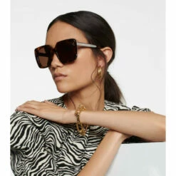 Celine Eyewear Oversized Square Sunglasses -Altuzarra Discount Store unnamed file 511