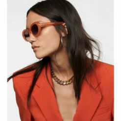 Celine Eyewear Triomphe 01 Oval Sunglasses -Altuzarra Discount Store unnamed file 526