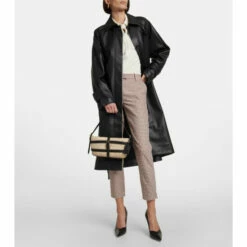 Altuzarra Henri Gingham Mid-rise Slim Pants