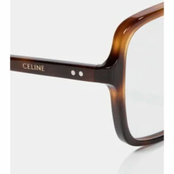 Celine Eyewear Square Acetate Glasses