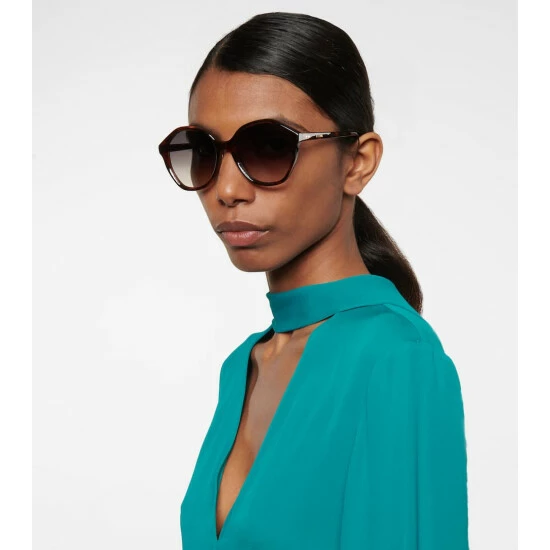 Celine Eyewear Oversized Round Sunglasses 6 Celine Eyewear Oversized Round Sunglasses - Image 4