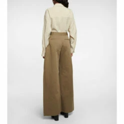 Altuzarra Wide Cotton And Linen Pants