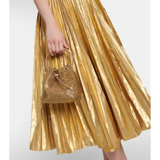 Altuzarra Winda Pleated Midi Dress 5 Altuzarra Winda Pleated Midi Dress - Image 4