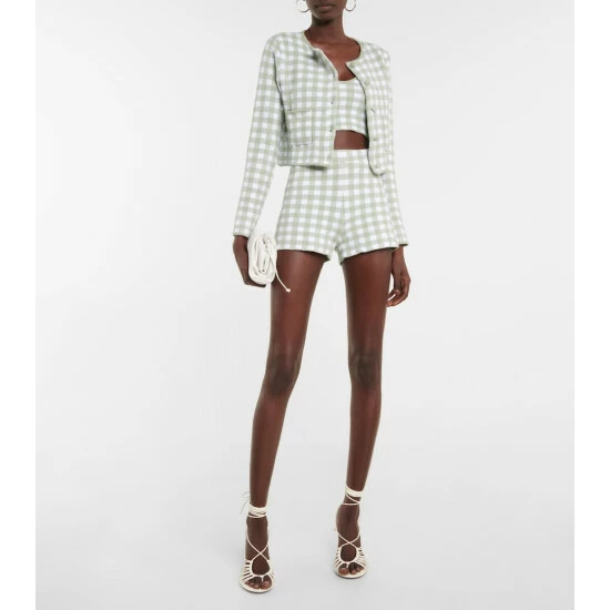 Altuzarra Ran Checked Shorts 3 Altuzarra Ran Checked Shorts