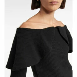 Altuzarra Hasla Off-shoulder Wool-blend Sweater -Altuzarra Discount Store unnamed file 630