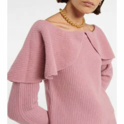 Altuzarra Hasla Off-shoulder Wool-blend Sweater -Altuzarra Discount Store unnamed file 665