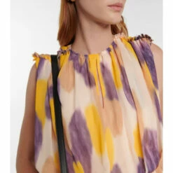 Altuzarra Baldur Tie-dye Pleated Top -Altuzarra Discount Store unnamed file 703