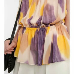 Altuzarra Baldur Tie-dye Pleated Top -Altuzarra Discount Store unnamed file 705