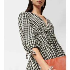Altuzarra Donrine Cotton-blend Gingham Maxi Dress -Altuzarra Discount Store unnamed file 749