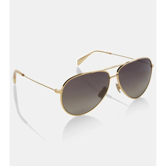Celine Eyewear Aviator Sunglasses With Leather Pouch 7 Celine Eyewear Aviator Sunglasses With Leather Pouch - Image 5