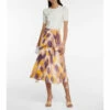 Altuzarra Aetna Printed Pleated Midi Skirt -Altuzarra Discount Store unnamed file 805