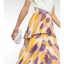 Altuzarra Aetna Printed Pleated Midi Skirt -Altuzarra Discount Store unnamed file 807