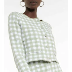 Altuzarra Flicker Checked Cardigan -Altuzarra Discount Store unnamed file 811