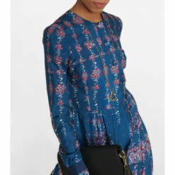 Altuzarra Teys Printed Pleated Maxi Dress -Altuzarra Discount Store unnamed file 841