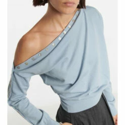 Altuzarra Cragen One-shoulder Wool-blend Sweater -Altuzarra Discount Store unnamed file 845