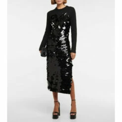 Altuzarra Wynnifred Embellished Midi Dress