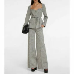 Altuzarra Rudy Wide-leg Cotton-blend Pants