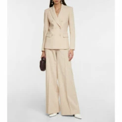 Altuzarra Rudy Wide-leg Cotton-blend Pants
