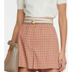 Altuzarra Brass Mini Leather Belt