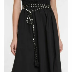 Altuzarra Coin Tie Embellished Belt