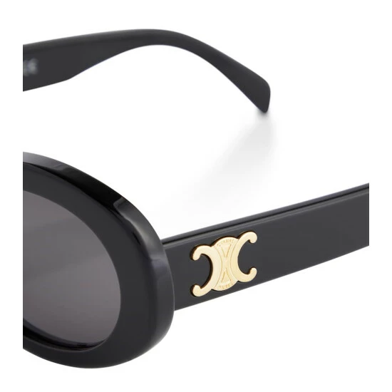 Celine Eyewear Triomphe 01 Oval Sunglasses 3 Celine Eyewear Triomphe 01 Oval Sunglasses